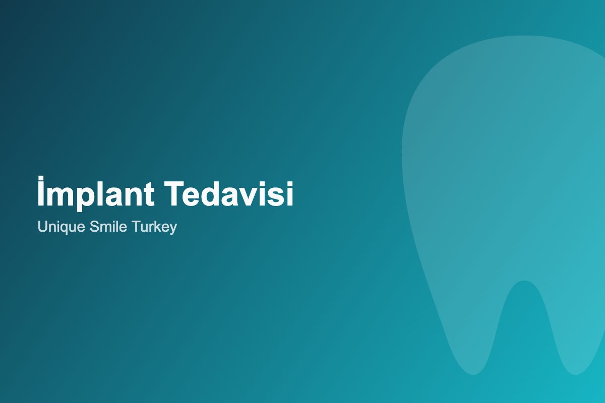 İmplant Sonrası İyileşme Sürecinde Dikkat Edilmesi Gerekenler