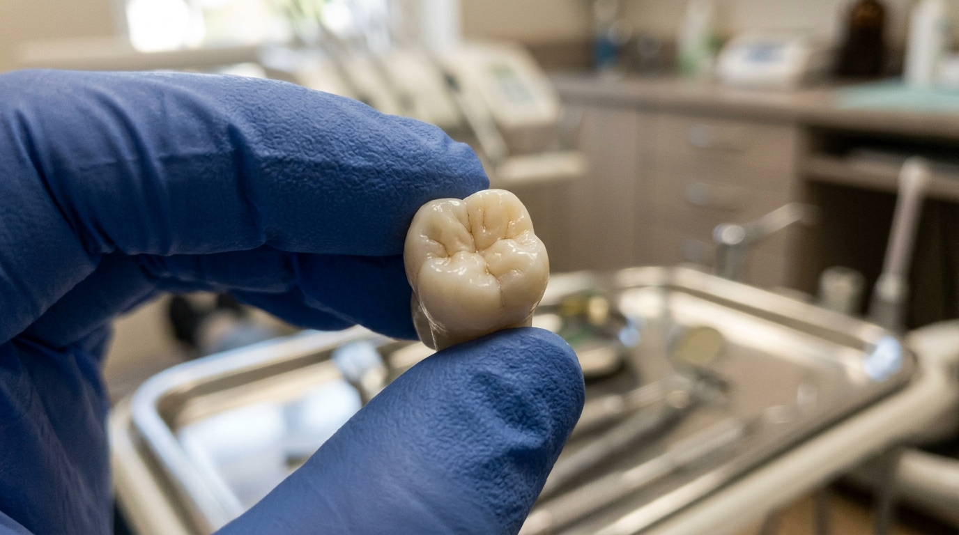 diş çürüğü (karies) – klinik yakın plan detay